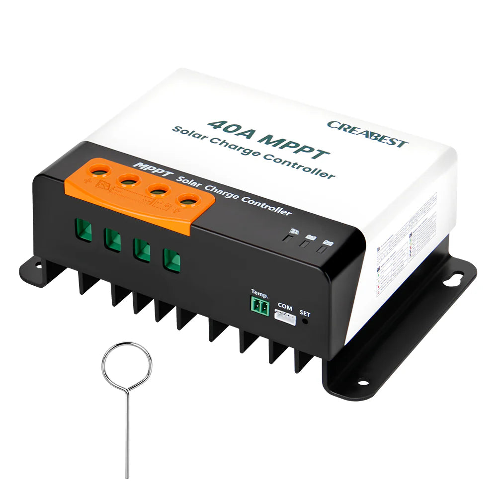 CREABEST Solar laderegler MPPT 40A mit Bluetooth