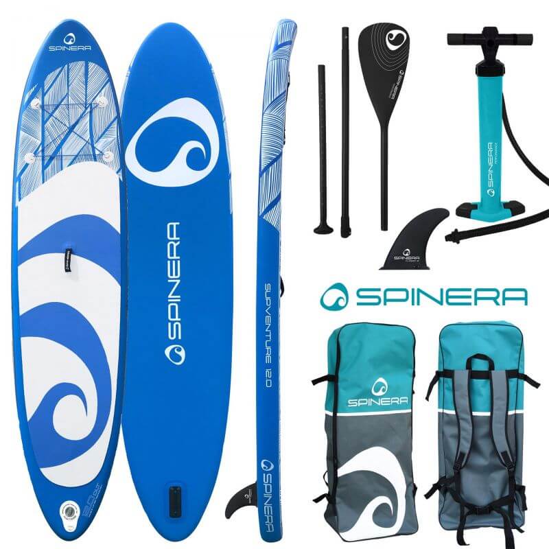 SUP Set Supventure 12.0 Blau/Weiß