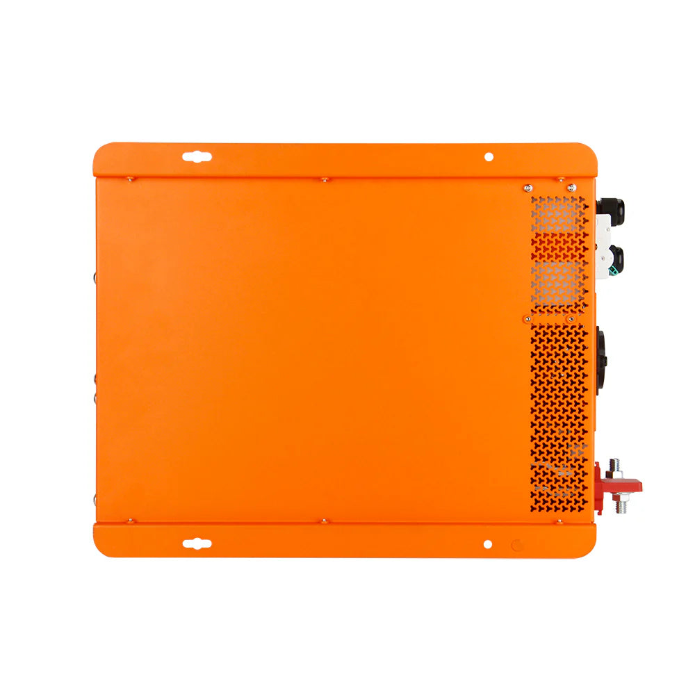 CREABEST 2000W Wechselrichter 12V auf 230V Reiner Sinus für Wohnmobil, Off Grid mit FI-Schalter, Ladegerät 80A, NVS, USV, R10, Wechselrichterkabel 35 mm²(USt-befreit nach §12 Abs.3 Nr. 1 S.1 UStG) Deutschland