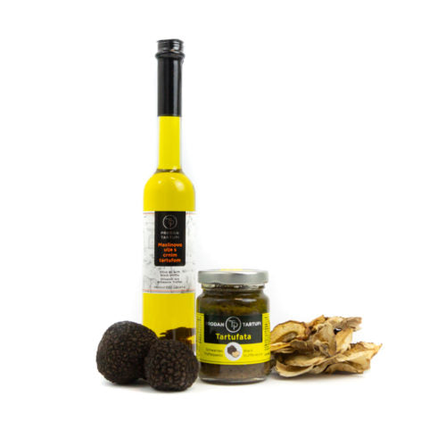 Truffle cooking package – truffle, porcini mushroom risotto with fresh truffle