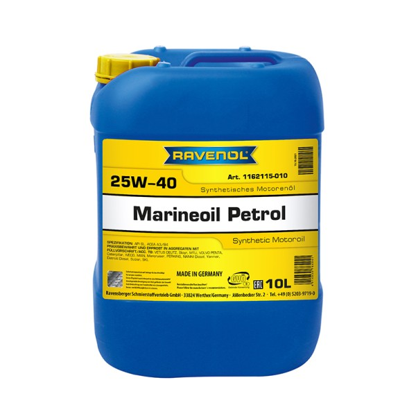 RAVENOL Marine Oil Petrol SAE 25W-40 Synthetic 